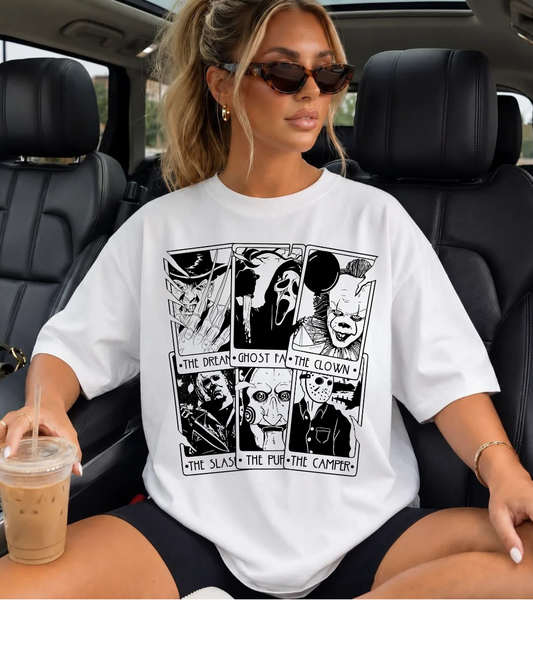 Horror tarot tshirt