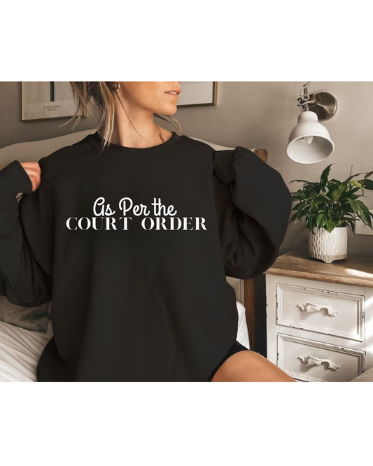Court Order crewneck