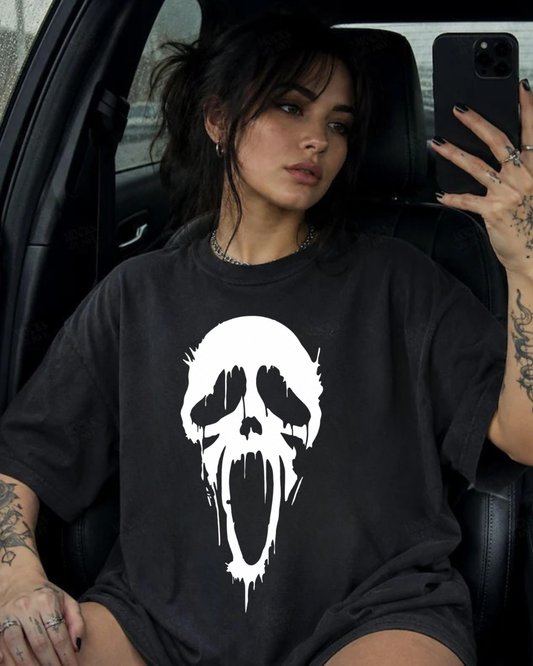 Scream mask tee