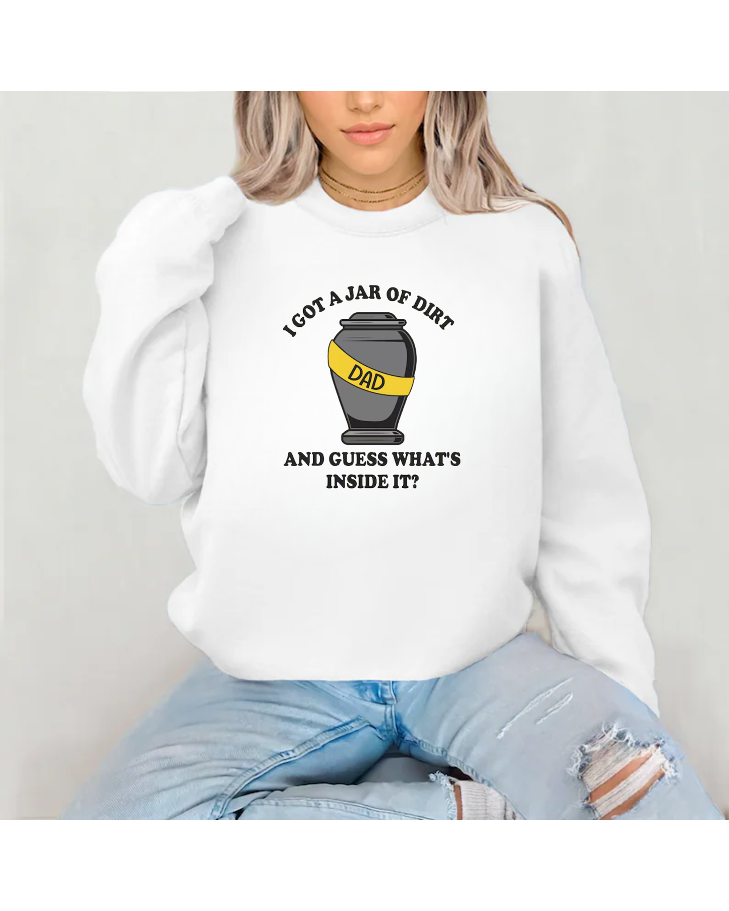 jar of dirt DDC crewneck
